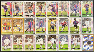 (Y74)1998 Mundicromo Las Fichas de La Liga 104 Card set #Roberto Carlos #Batistuta #Zidane #Rivaldo #Xavi Rookie