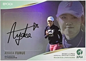 【古江彩佳/10枚限定】2023 EPOCH JLPGA 女子プロゴルフ ROOKIES & WINNERS ホロパラレル 直筆サイン 06/10