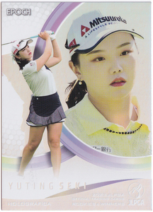 【セキ ユウティン】2023 EPOCH JLPGA 女子プロゴルフ ROOKIES & WINNERS HOLOGRAFICA ホログラフィカ