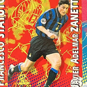 (Y52)1998 1999 Panini Calcio 121 Card set #Baggio #Zidane #Zanetti Rookieの画像4