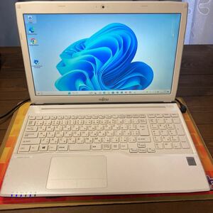 FUJITSU LIFEBOOK AH53/M Core i7-4702MQ 2.2GHz RAM8.0GB SSD128GB Windows11HOME Office2019ProPlus カメラ モニター15.6インチ