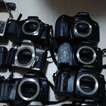 ミノルタ minolta オートフォーカス プラカメ まとめ売り まとめて 大量セット ジャンク品 一眼レフカメラ フィルムカメラ AFMJ1_画像6