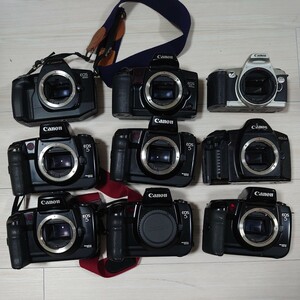 canon eos1n eos5 他 フィルムカメラ 一眼レフカメラ ジャンクカメラ 大量セット まとめ売り まとめて 9台 AFCJ1