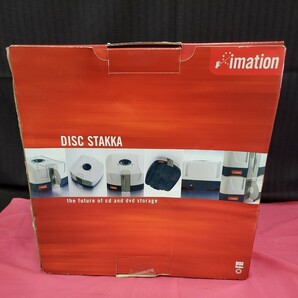 ★未使用保管品 イメーション DISCSTAKKA DVD/CD ディスク100枚収納 管理ボックス Imation 150-96の画像1