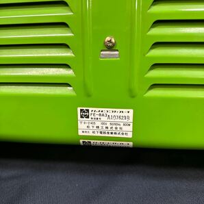 ◆昭和レトロ 暖房器具 3点まとめ売り 電気ストーブ ヒーター 東芝 SR-635 SHARP HS-602 national FE-8A3 オレンジ レッド グリーン 155-52の画像8