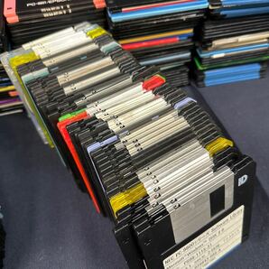 ◆中古 パソコンソフト ディスク 大量まとめ売り 260枚以上 使用済み フロッピーディスク MOディスク Windows 記録メディア 158-2の画像5