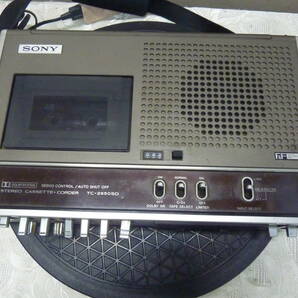 SONY TC-2850 SD カセットプレーヤー ジャンクの画像2