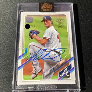 【63枚限定】Mike Soroka 2022 Topps Archives Signature Auto /63