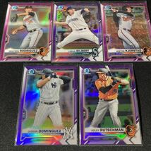 【17枚セット】2020 2021 2022 Bowman Chrome Refractor パラレル Rutschman Dominguez Kjerstad Gilbert Rodriguez Hancock Clase Duran他_画像2