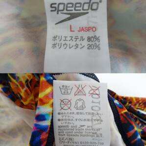 400■（美品）スピード SPEEDO レーシングバック競泳水着/L 【送料300円】の画像5