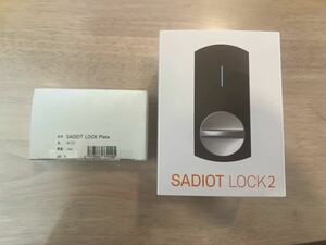 SADIOT サディオロックツー LOCK2 スマートロック MHP-SLS21-BK ブラック 電子ロッック ユニセックス