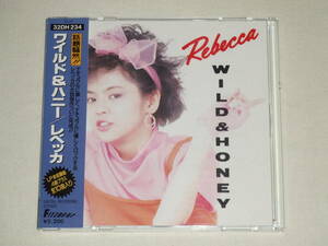 レベッカ/ワイルド＆ハニー/CDアルバム REBECCA WILD&HONEY NOKKO 32DH234 帯