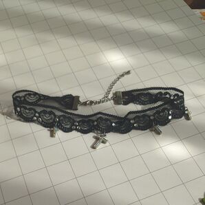 チョーカー ブラック クロス アクセサリー 可愛い カワイイ