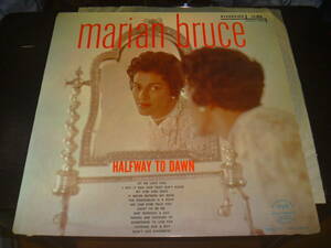 LP12in　米RIVERSIDE RLP12-826mono 青BGP両溝DG MARIAN BRUCE/Halfway to Dawn