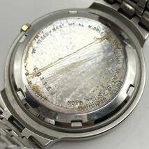 NN 現状稼働品 SEIKO セイコー AUTO QUARTZ オートクォーツ 7M12-6A2A デイト 自動巻き メンズ腕時計_画像7