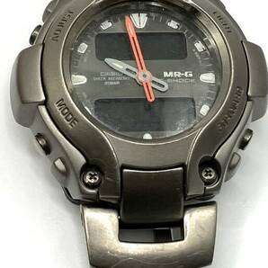 【7231】CASIO カシオ G-SHOCK ジーショック MR-G 20BAR MRG-130T DATA MEMORY クオーツ メンズ 腕時計 不動 中古 ジャンク の画像1