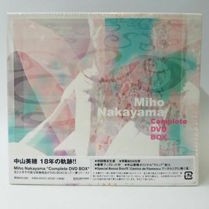 【未開封】中山美穂 / Miho Nakayama Complete DVD BOX　DVD　100-30