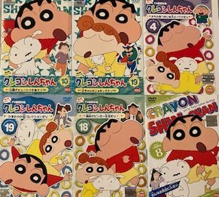 クレヨンしんちゃん　DVD6本セット レンタル落ち