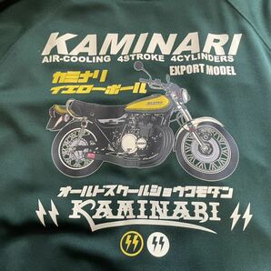 超美品！カワサキZファン必見！カミナリモータース Z1イエローボール ジャージ大排気量（L）サイズエフ商会の画像2