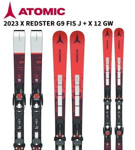 ☆2023 ATOMIC レーシングスキーセット[ X REDSTER G9 FIS J + X12 GW] (152) 新品！☆