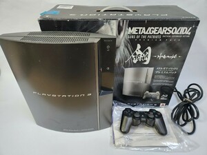 SONY PlayStation3 メタルギアソリッド4 鋼 プレミアムパック 欠品有り ジャンク品 CECH 00 40GB METAL GEAR SOLID 4 