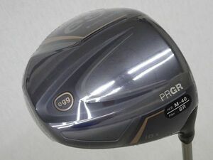 新品 2024 PRGR SUPERegg evolution ドライバー 10.5° ◆ M40(SR) オリジナルカーボン ◆高反発 スーパーエッグ エボ 1W #1 プロギア