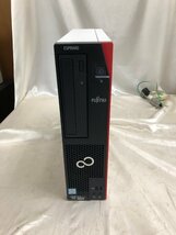 ● FUJITSU ESPRIMO D587/SX FMVD3300SP デスクトップパソコン 中古品 インテル Core i3-7100 HDDなし 2018年_画像1