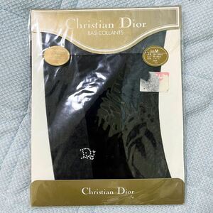 送料140円★Christian Dior クリスチャンディオール★BAS-COLLANTS*ストッキング★ブラック Mサイズ