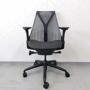 【美品】HermanMiller ハーマンミラー Sayl Chairs セイルチェア 12万 フルアジャスタブルアーム オフィスチェア デスクチェア Jの画像2