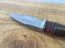 【中古美品】HIRO 飛伊呂 WILD ヒロ V.S-2 STEEL BLADE ナイフ ツール アウトドア用品 キャンプ用品 釣り_画像5