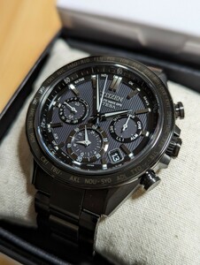 シチズン　アテッサ　CITIZEN　ATTESA　エコドライブ　GPS電波時計　CC-4055-65E ほぼ未使用