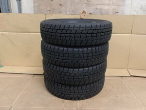 155/65R14　ダンロップ　WM02　2020年製　4本　E-5