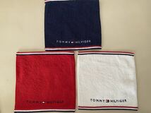 1円〜TOMMY HILFIGER トミーヒルフィガー【新品】タオルハンカチ枚6枚組ミニハンカチ_画像2