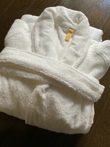 ikt now .. inside towel [ new goods ] organic 120 bathrobe white man and woman use size regular price 33000 jpy 