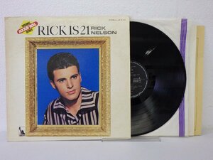 LP レコード RICK NELSON リック ネルソン RICK IS 21 【E+】 E8369K