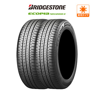 ブリヂストン ECOPIA (エコピア) NH200C 155/65R14 75H サマータイヤのみ・送料無料(2本)