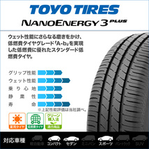 サマータイヤ ホイール4本セット ウェッズ グラフト 8S TOYO ナノエナジー 3プラス 185/65R15 アクア(MXPK系)_画像2