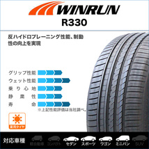 WINRUN ウインラン R330 245/45R19 102W XL サマータイヤのみ・送料無料(2本)_画像2