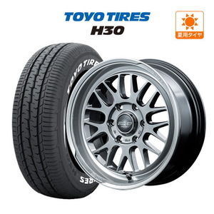 200系 ハイエース ホイール 4本セット レイズ HOMURA ホムラ 2×9 L-RA TOYO H30 215/60R17