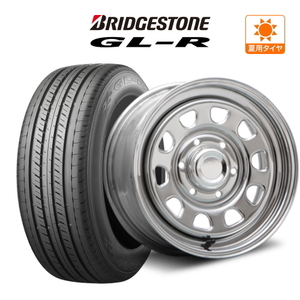 200系 ハイエース ホイール 4本セット MLJ デイトナ SS BRIDGESTONE GL-R 215/65R16