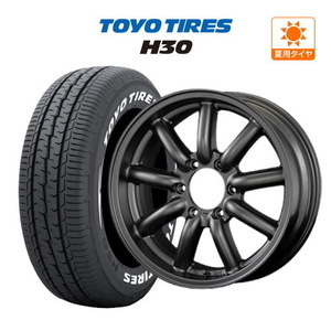 200系 ハイエース ホイール 4本セット ファブレス ヴァローネ MC-9 TOYO H30 215/60R17