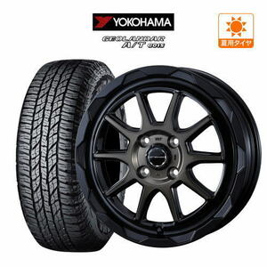 サマータイヤ ホイール 4本セット ウェッズ マッドヴァンス 06 YOKOHAMA ジオランダー A/T(G015) 155/65R14