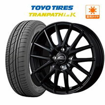 サマータイヤ ホイール 4本セット MID シュナイダー SQ27 TOYO トランパス LuK 165/55R15_画像1