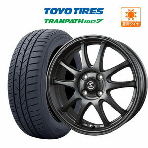 サマータイヤ ホイール 4本セット エスホールド S-5V TOYO トランパス mp7 165/65R14 ハスラー 等