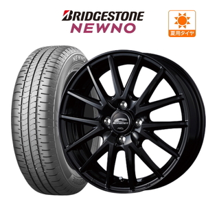 サマータイヤ ホイール 4本セット MID シュナイダー SQ27 BRIDGESTONE ニューノ 155/65R14