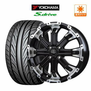 サマータイヤ ホイール 4本セット BADX ロクサーニ バトルシップ4 YOKOHAMA DNA S.drive ドライブ (ES03/ES03N) 165/45R16