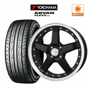 サマータイヤ ホイール 4本セット BADX ロクサーニ グラスターファイブ YOKOHAMA アドバン フレバ V701 165/50R15