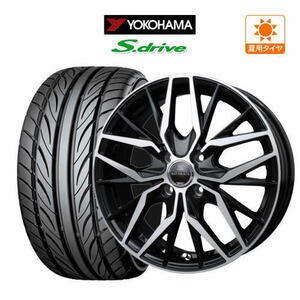 サマータイヤ ホイール 4本セット BADX ロクサーニ マルチフォルケッタ TR5 YOKOHAMA DNA S.drive ドライブ (ES03/ES03N) 165/45R16