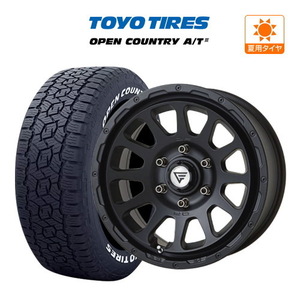 200系 ハイエース ホイール 4本セット FORCE デルタフォース OVAL(オーバル) TOYO オープンカントリー A/T III (A/T3) 215/65R16