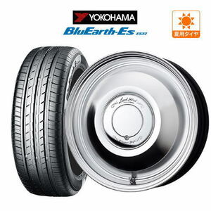 サマータイヤ ホイール 4本セット ワーク レッドスレッド YOKOHAMA ブルーアースイーエス ES32 165/55R15